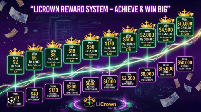 LiCrown APP Review | Is This New Earning App Safe for Passive Income? 3 Licrown app